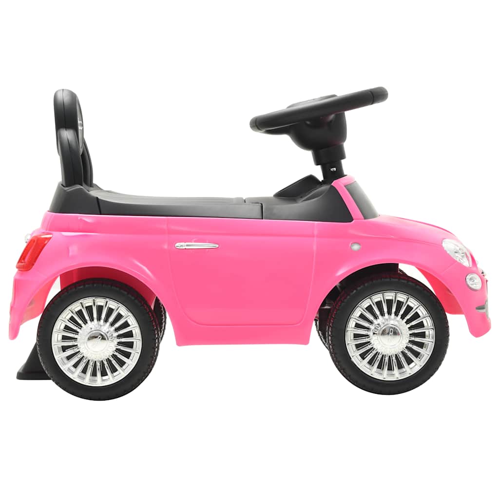 Kinder-Aufsitzauto Fiat 500 Rosa - Premium Lauflernwagen & Rutsch- & Tretfahrzeuge - Just €76.78! Shop now at homesales4u