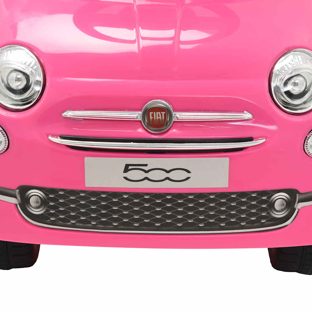 Kinder-Aufsitzauto Fiat 500 Rosa - Premium Lauflernwagen & Rutsch- & Tretfahrzeuge - Just €76.78! Shop now at homesales4u
