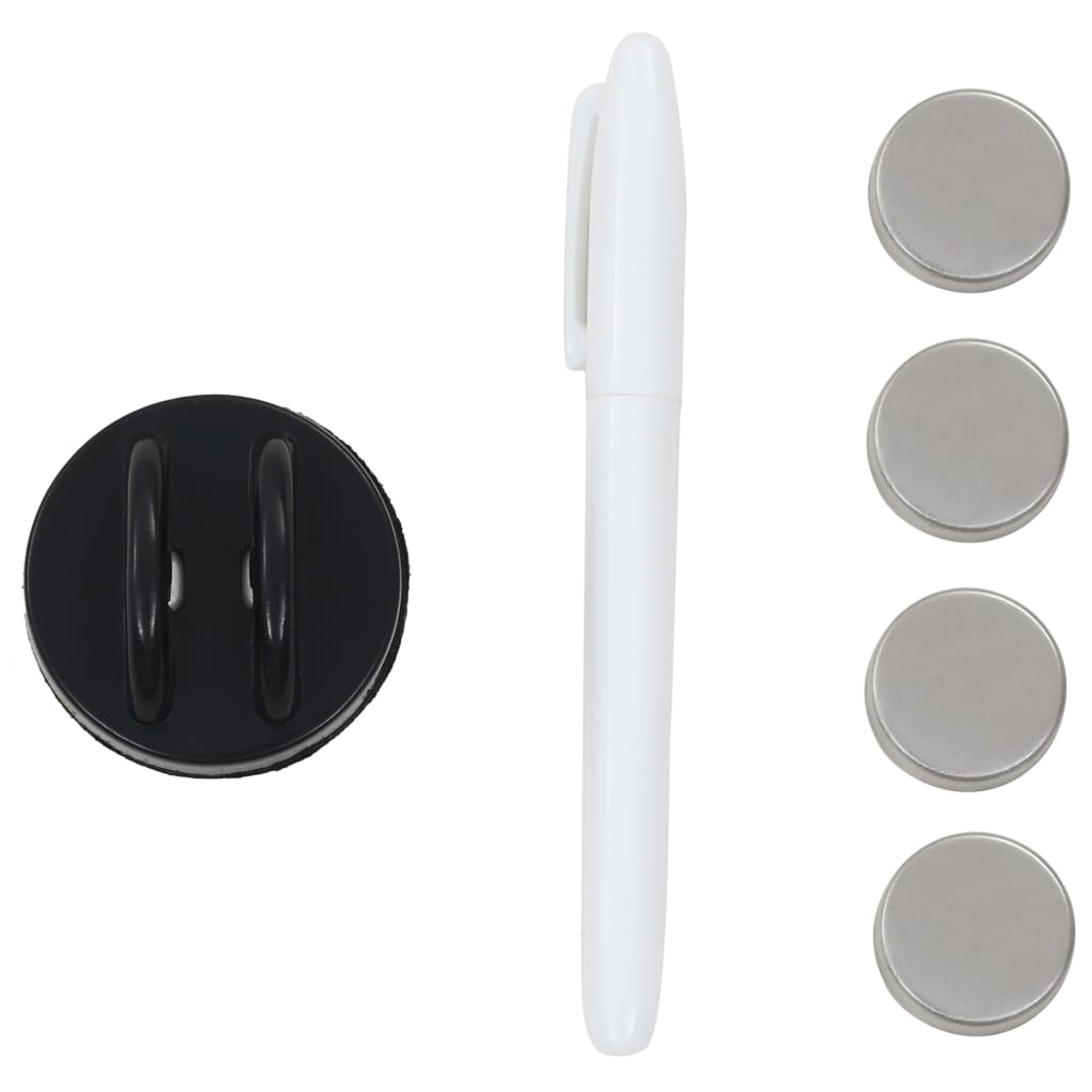 Magnettafel Wandmontage Glas 80 x 60 cm - Premium Whiteboards - Just €63.71! Shop now at homesales4u