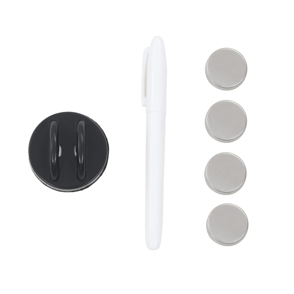 Magnettafel Wandmontage Glas 100 x 60 cm - Premium Whiteboards - Just €72.03! Shop now at homesales4u