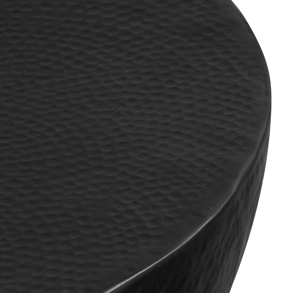 Couchtisch aus Gehämmertem Aluminium 70 x 30 cm Schwarz - Premium Couchtische - Just €251.75! Shop now at homesales4u