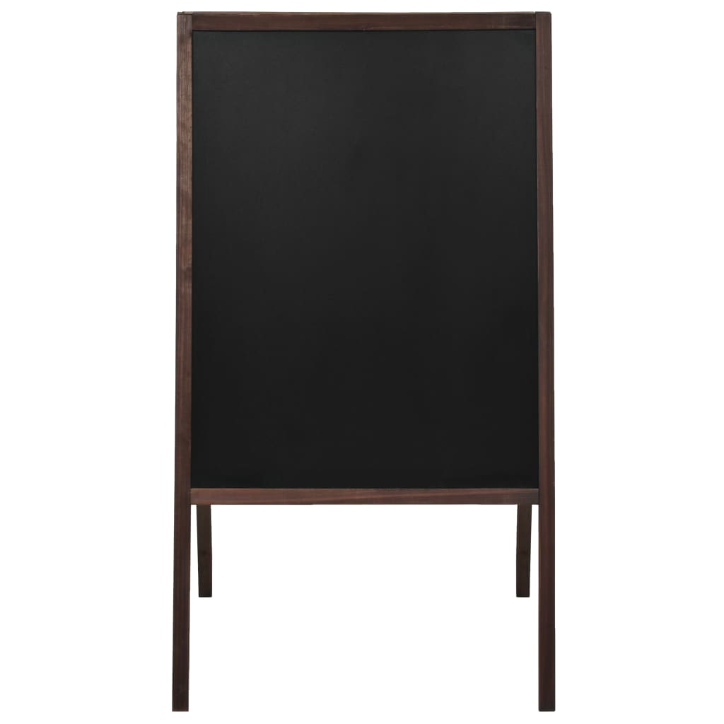 Tafel Kundenstopper Doppelseitig Zedernholz Freistehend 60×80cm - Premium Kreidetafeln - Just €78.68! Shop now at homesales4u