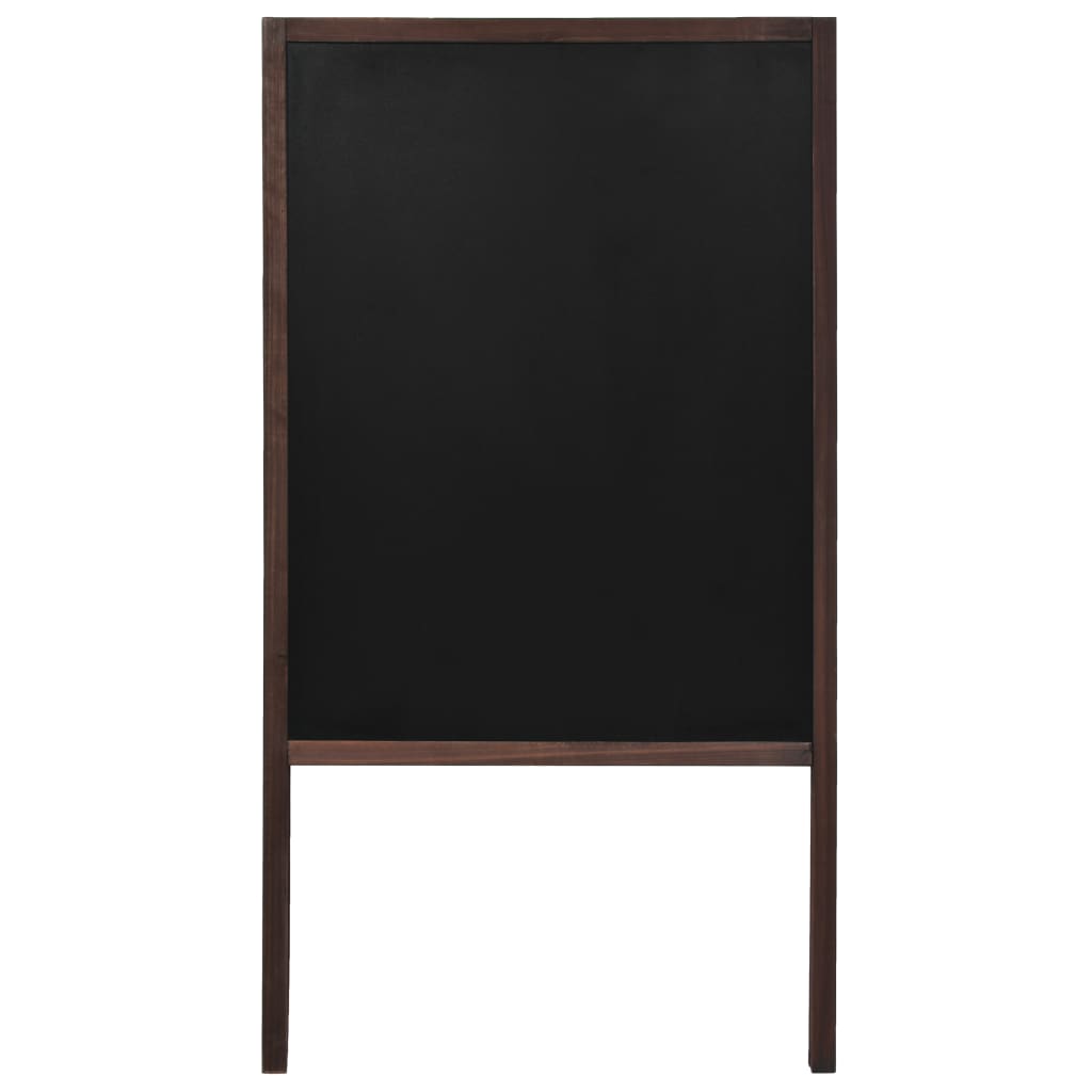 Tafel Kundenstopper Doppelseitig Zedernholz Freistehend 60×80cm - Premium Kreidetafeln - Just €78.68! Shop now at homesales4u