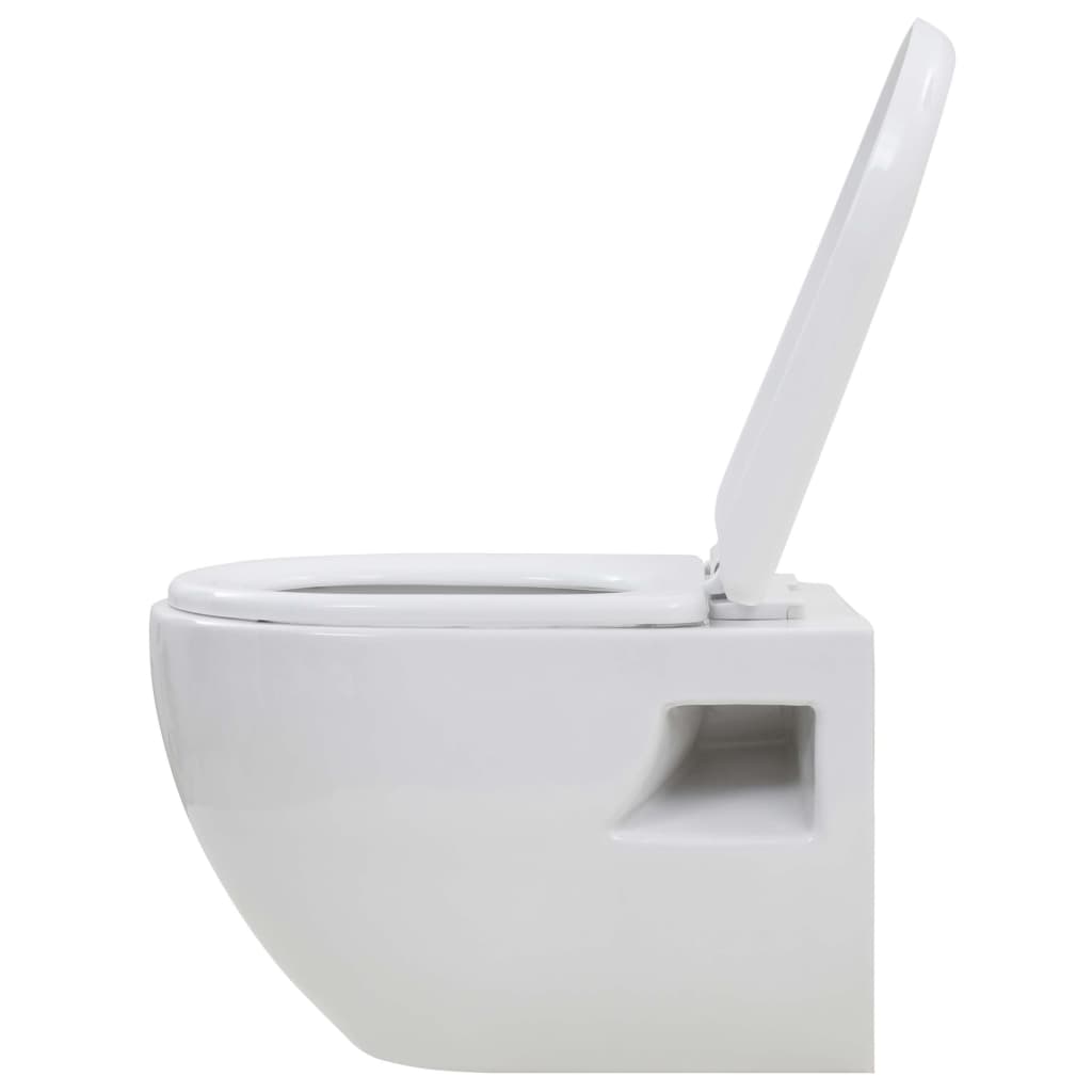 Wand-WC Keramik Weiß - Premium Toiletten - Just €183.46! Shop now at homesales4u