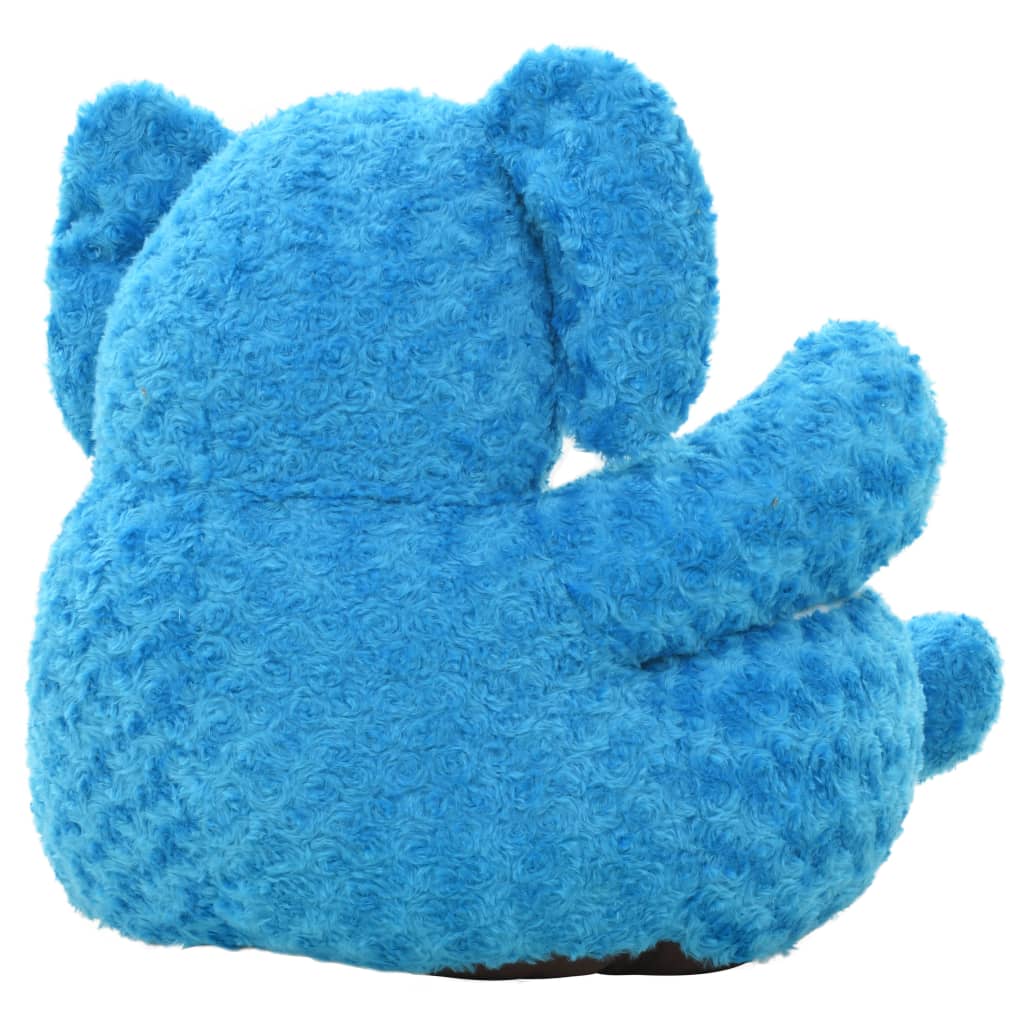 Elefant Kuscheltier Plüsch Blau - Premium Stofftiere - Just €54.04! Shop now at homesales4u