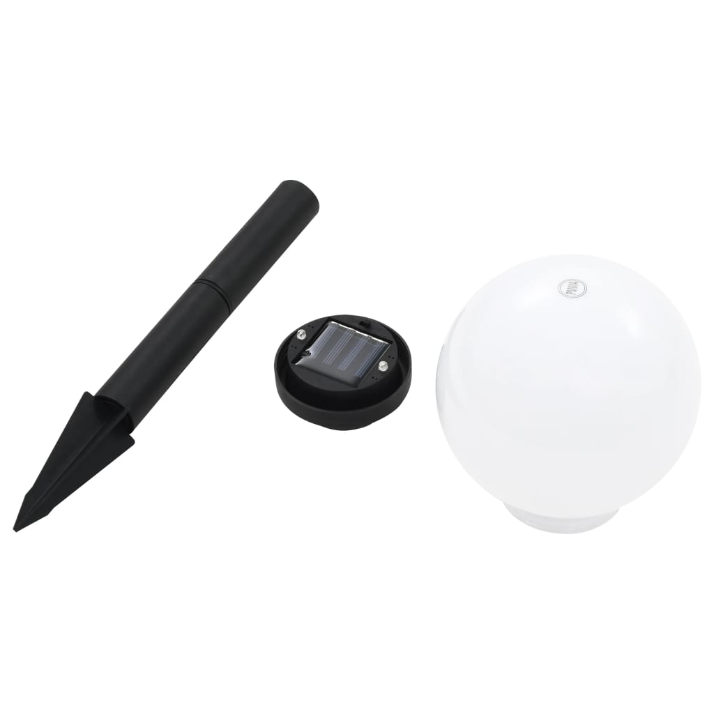 Solar-Außenleuchten 4 Stk. LED Kugelförmig 15 cm RGB - Premium Außenbeleuchtung - Just €55.71! Shop now at homesales4u