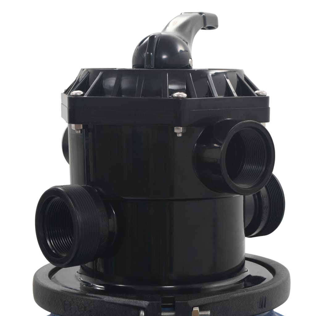 Pool-Sandfilter mit 6-Wege-Ventil Filterkessel Blau 560 mm - Premium Pool- & Whirlpool-Filter - Just €349.20! Shop now at homesales4u