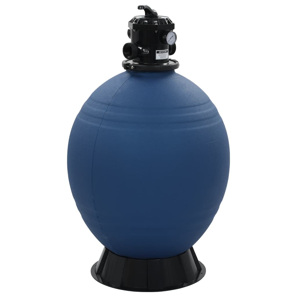 Pool-Sandfilter mit 6-Wege-Ventil Filterkessel Blau 660 mm - Premium Pool- & Whirlpool-Filter - Just €393.72! Shop now at homesales4u