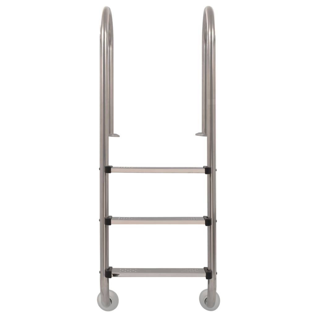 Pool-Leiter 3 Stufen 120 cm Edelstahl 304 - Premium Pool-Lleiter, -treppen & -rampen - Just €255.79! Shop now at homesales4u