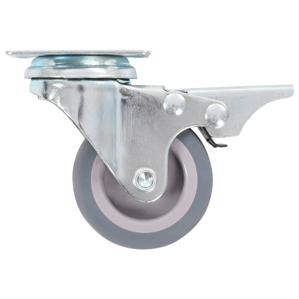 Lenkrollen mit Doppelbremsen 4 Stk. 50 mm - Premium Materialbeförderung - Just €24.46! Shop now at homesales4u