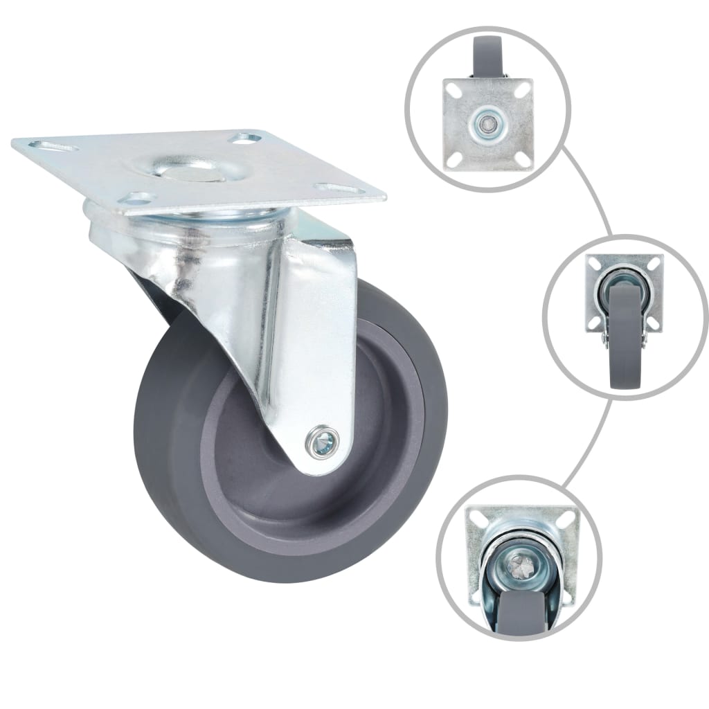 Lenkrollen 4 Stk. 75 mm - Premium Materialbeförderung - Just €32.22! Shop now at homesales4u