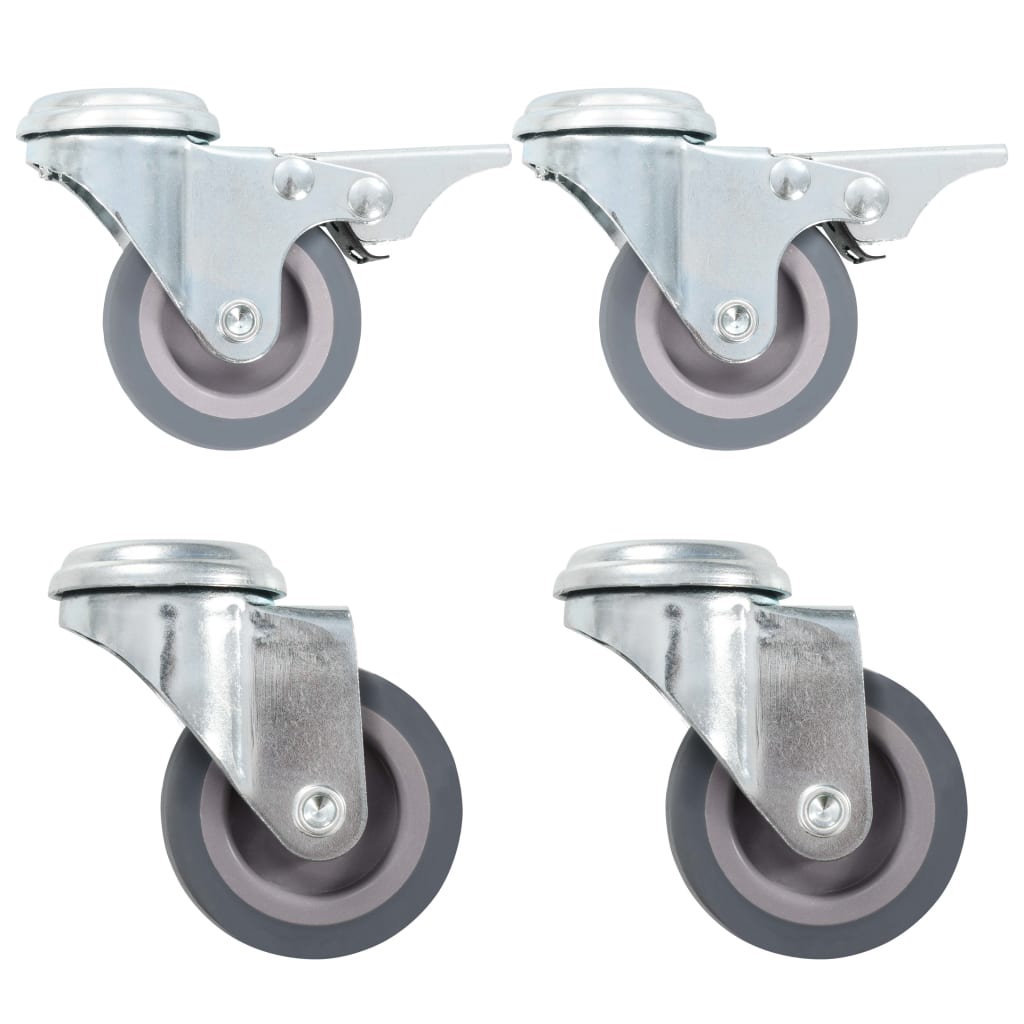 Lenkrollen mit Bolzenloch 4 Stk. 50 mm - Premium Materialbeförderung - Just €26.87! Shop now at homesales4u