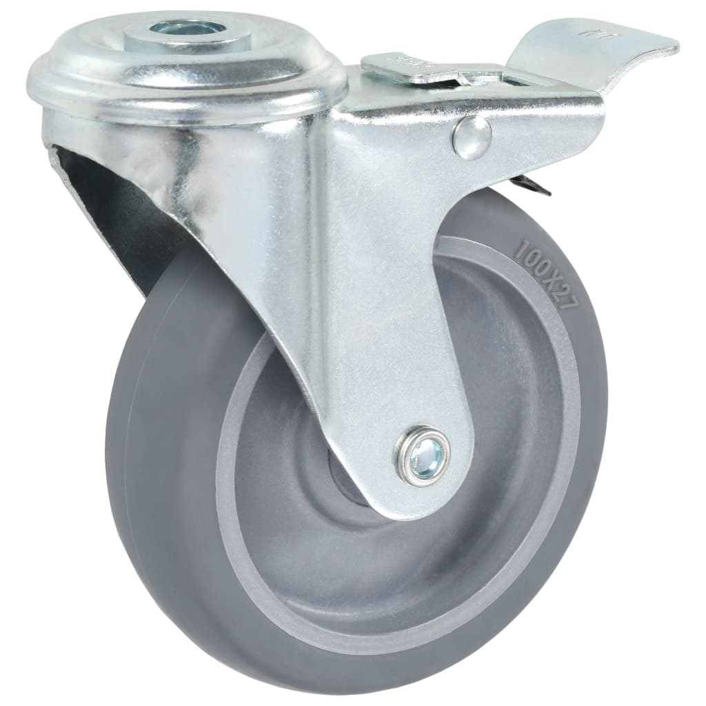 Lenkrollen mit Bolzenloch 4 Stk. 100 mm - Premium Materialbeförderung - Just €38.68! Shop now at homesales4u