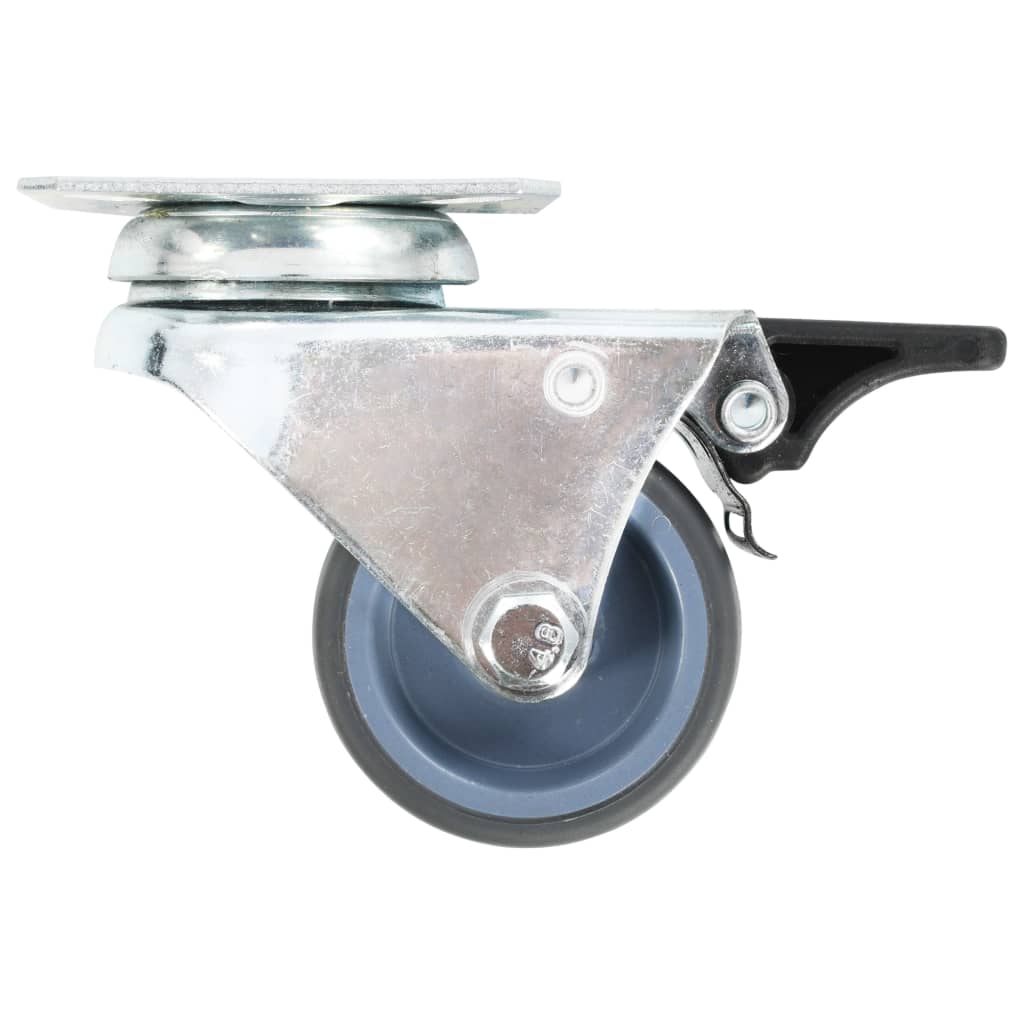 Lenkrollen mit Zwillingsrad 4 Stk. 50 mm - Premium Materialbeförderung - Just €29.90! Shop now at homesales4u