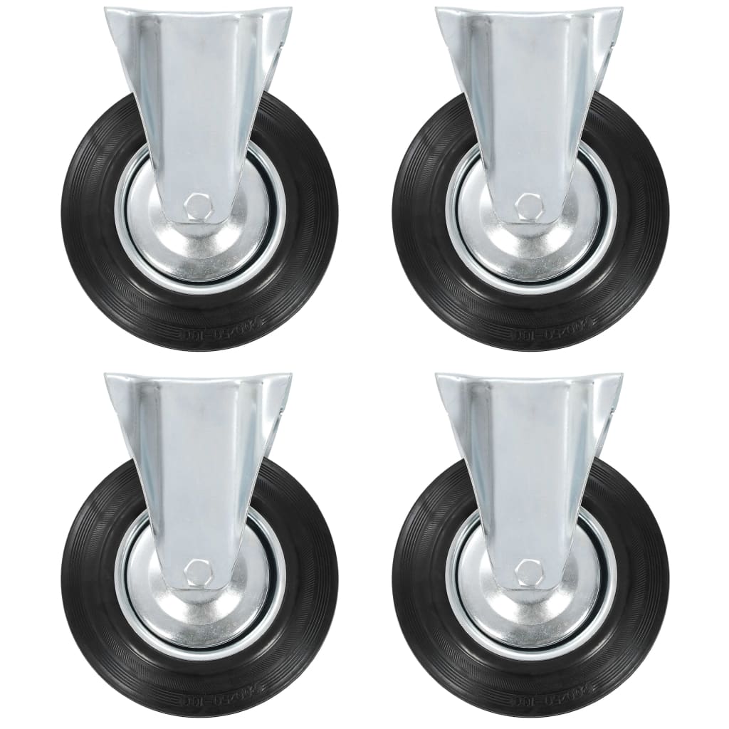 Bockrollen 4 Stk. 200 mm - Premium Materialbeförderung - Just €76.56! Shop now at homesales4u
