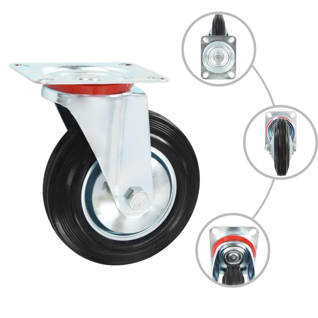 Lenkrollen 4 Stk. 160 mm - Premium Materialbeförderung - Just €71.89! Shop now at homesales4u