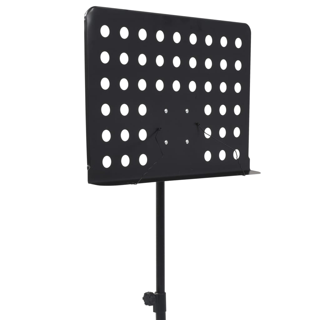 Notenständer Schwarz Stahl - Premium Musikinstrument-Ständer - Just €34.48! Shop now at homesales4u