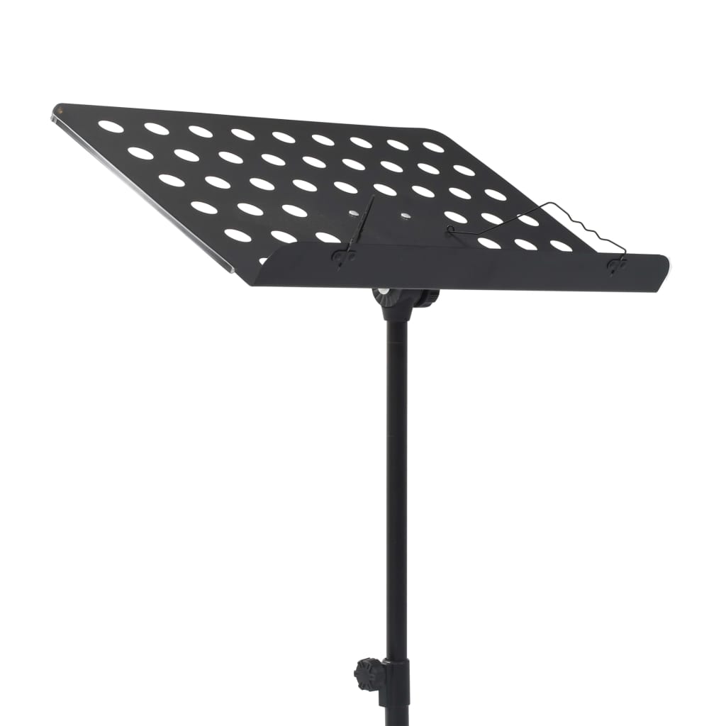 Notenständer Schwarz Stahl - Premium Musikinstrument-Ständer - Just €34.48! Shop now at homesales4u