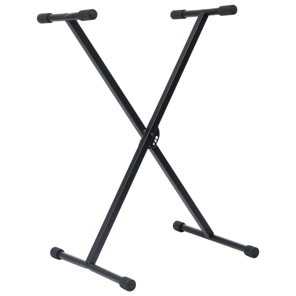 Keyboardständer und Hocker Set Schwarz - Premium Musikerstühle & -hocker - Just €70.09! Shop now at homesales4u