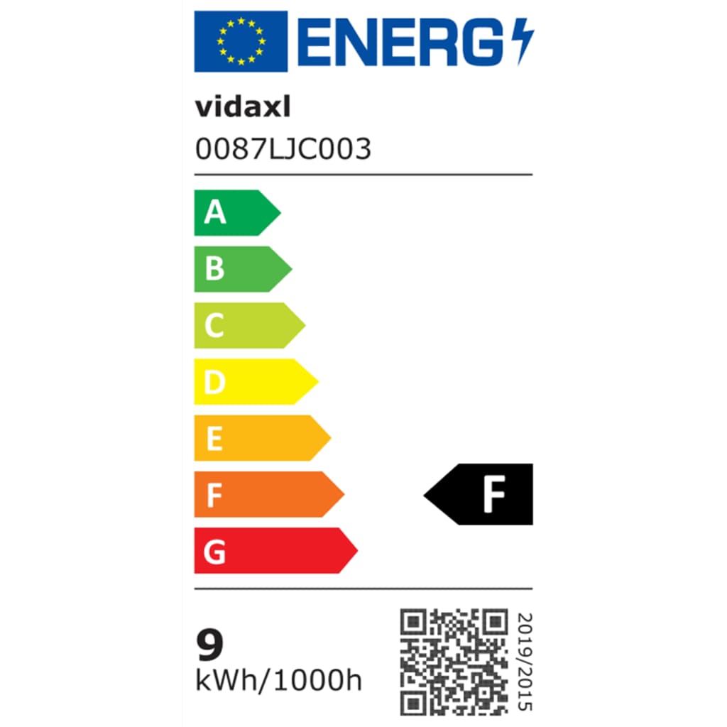 Gartenleuchte LED 9 W Schwarz Oval - Premium Außenbeleuchtung - Just €71.45! Shop now at homesales4u