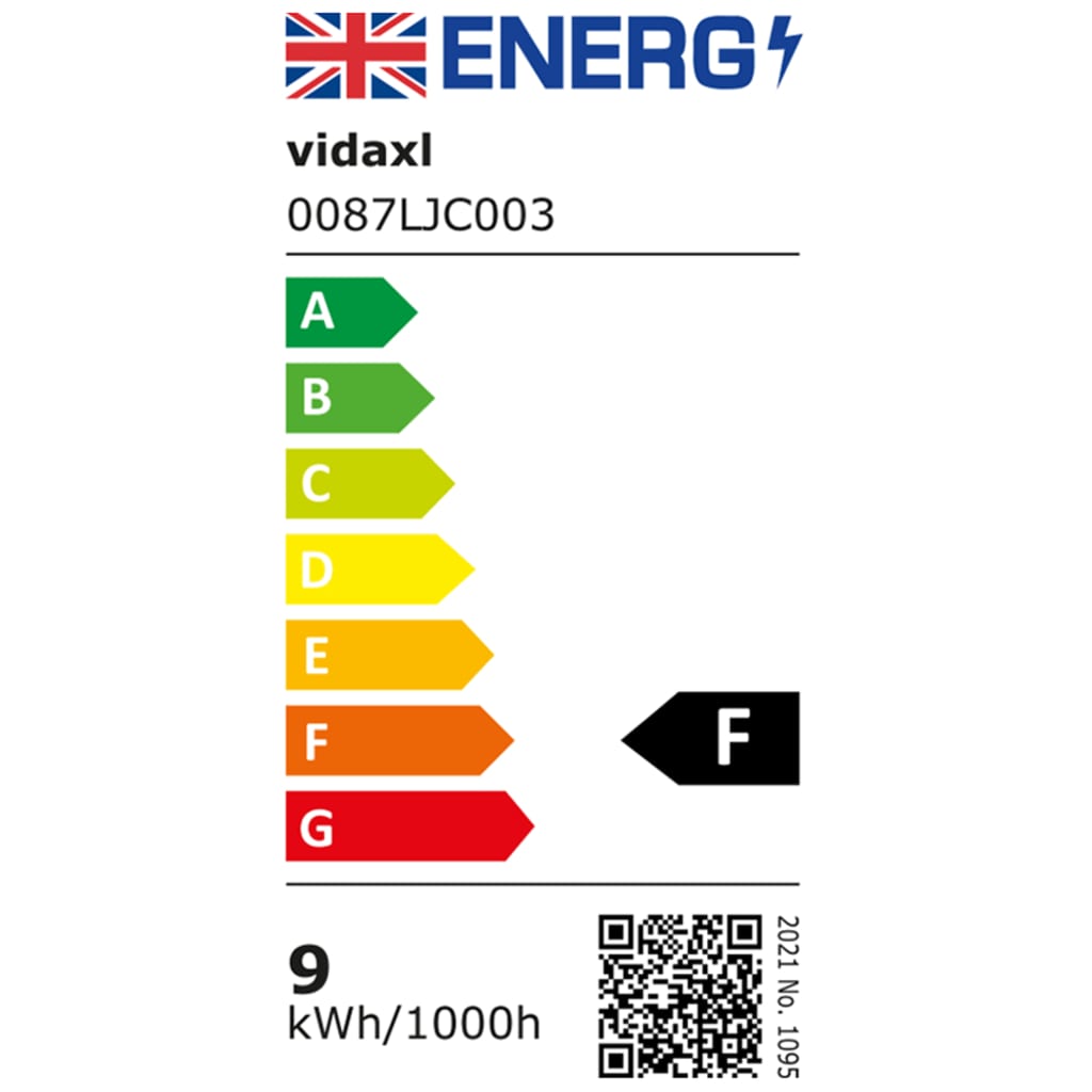 Gartenleuchte LED 9 W Schwarz Oval - Premium Außenbeleuchtung - Just €71.45! Shop now at homesales4u