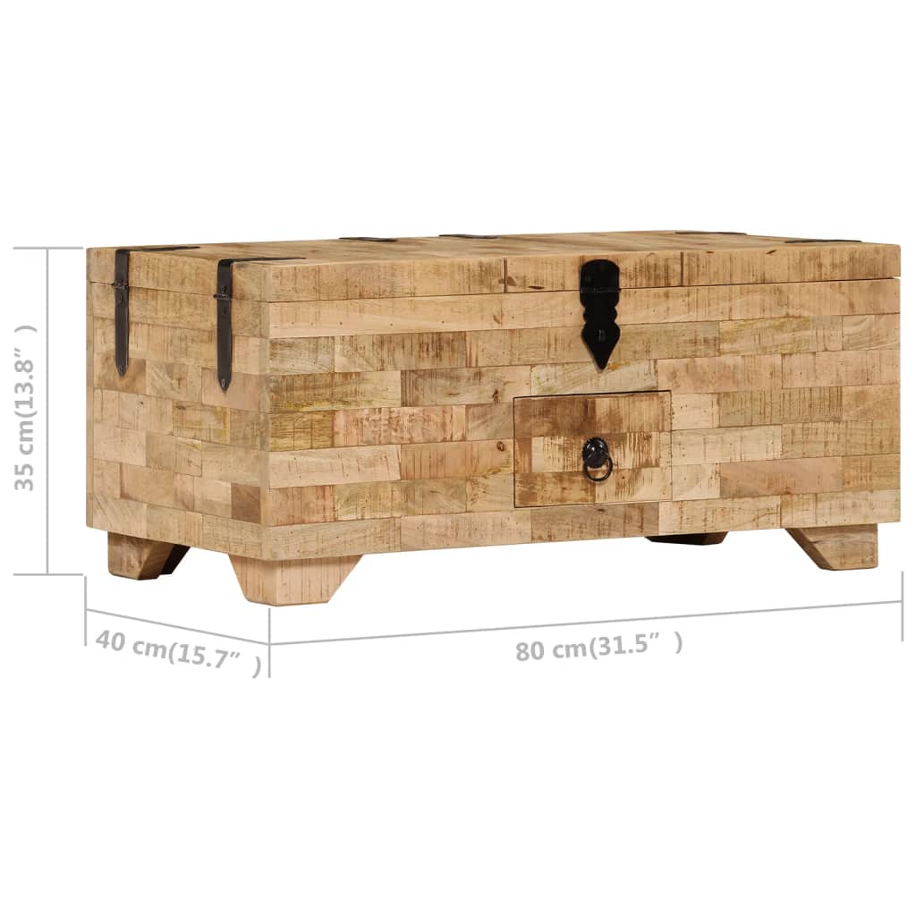 Couchtisch Massivholz Mango 80x40x35 cm - Premium Couchtische - Just €374.67! Shop now at homesales4u