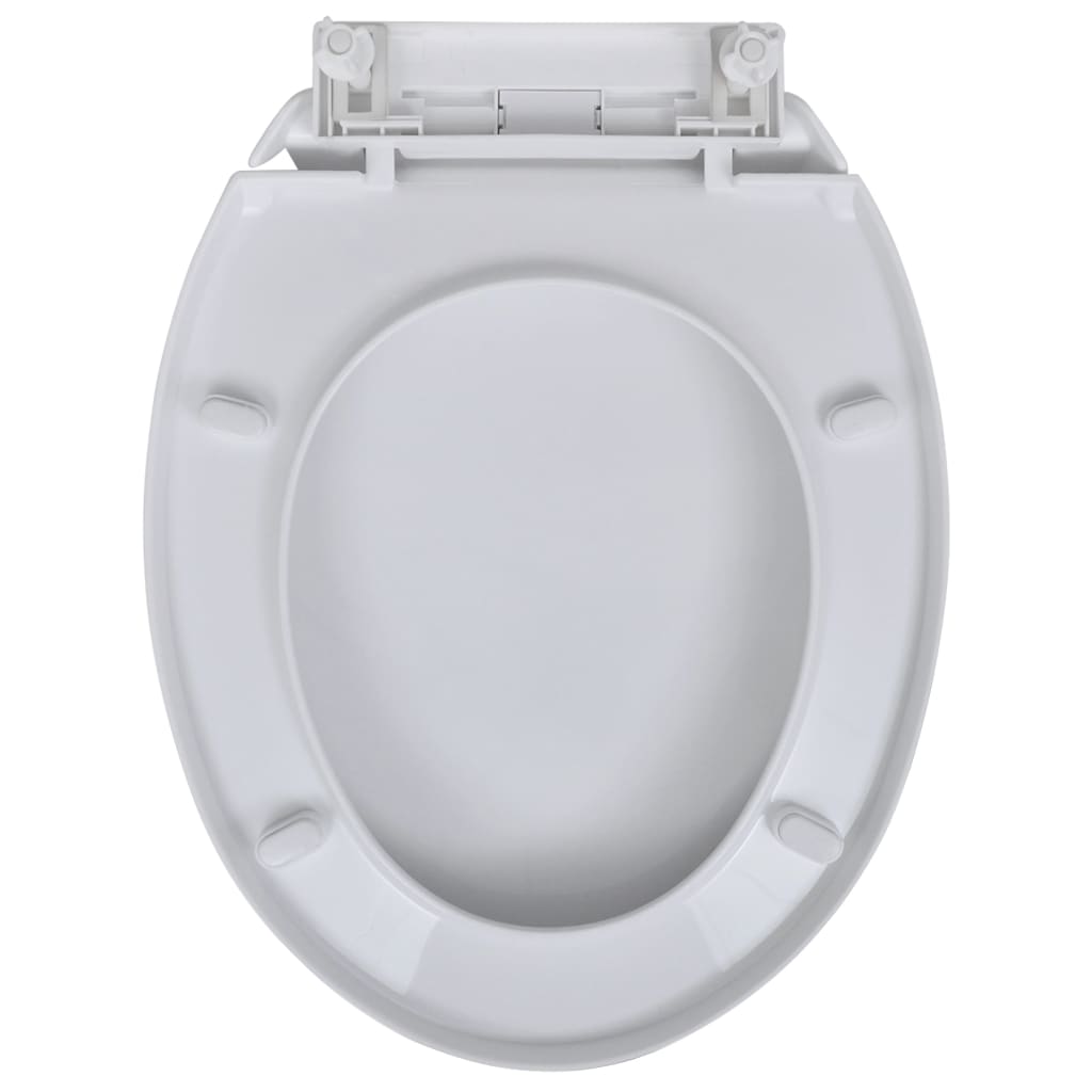 Toilettensitze mit Absenkautomatik 2 Stk. Kunststoff Weiß - Premium Toilettensitze - Just €58.54! Shop now at homesales4u
