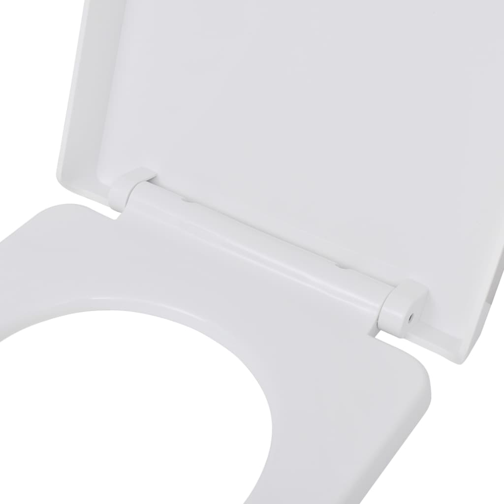 Toilettensitze mit Absenkautomatik 2 Stk. Kunststoff Weiß - Premium Toilettensitze - Just €81.51! Shop now at homesales4u