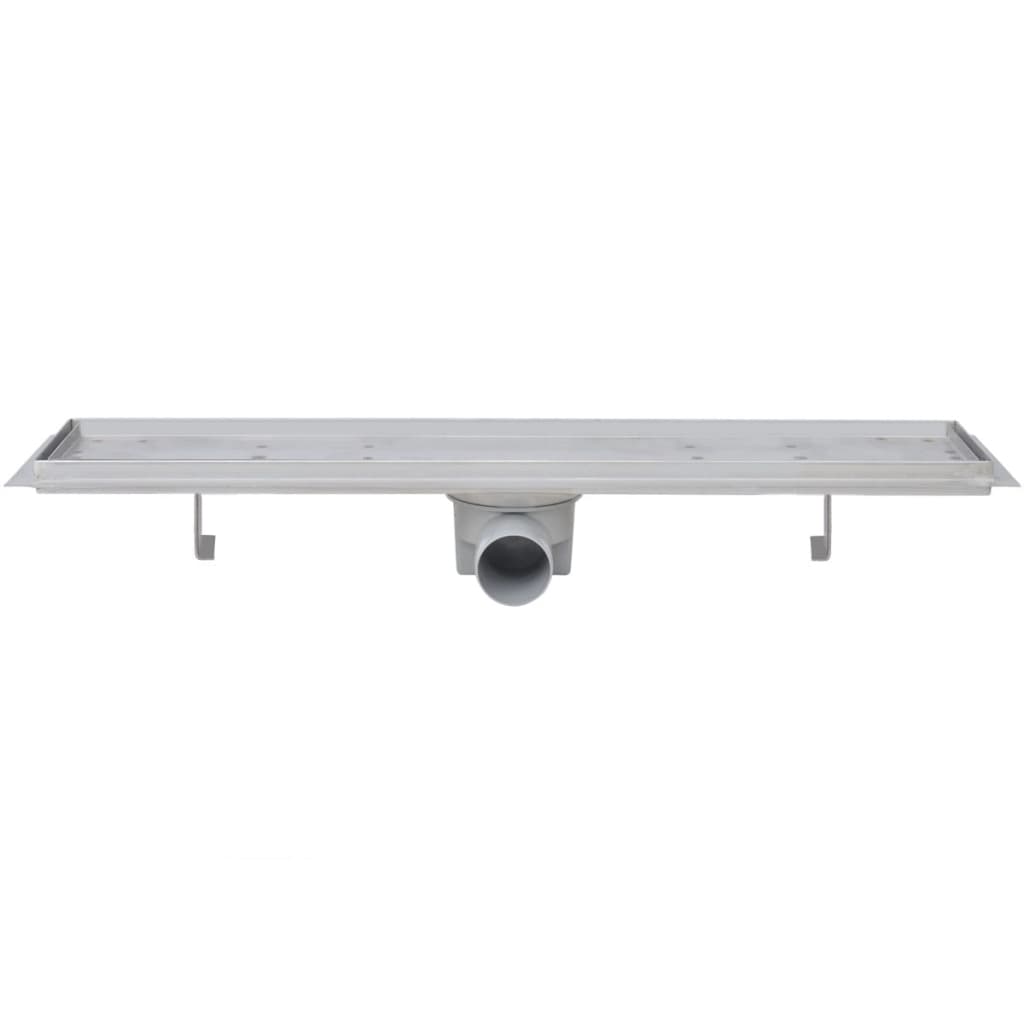 Lineare Duschrinnen 2 Stk. 630 x 140 mm Edelstahl - Premium Abflüsse - Just €136.09! Shop now at homesales4u