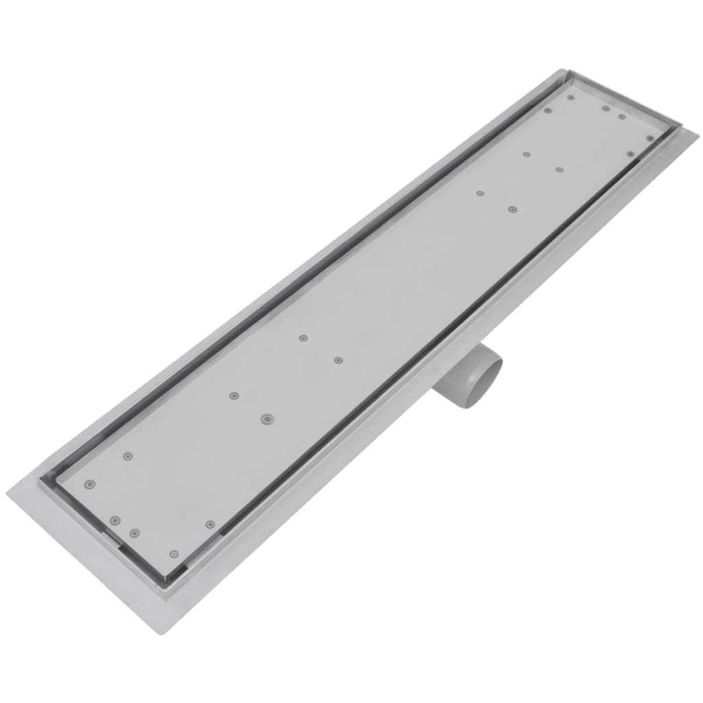 Lineare Duschrinnen 2 Stk. 630 x 140 mm Edelstahl - Premium Abflüsse - Just €136.09! Shop now at homesales4u