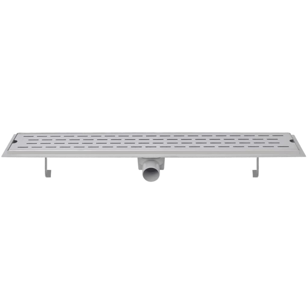Lineare Duschrinnen 2 Stk. Linien 830 x 140 mm Edelstahl - Premium Abflüsse - Just €125.81! Shop now at homesales4u