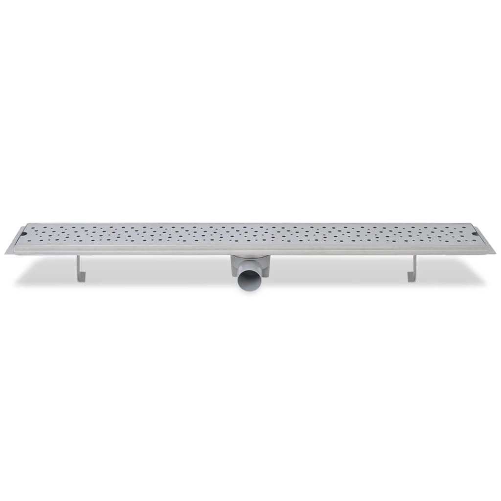 Lineare Duschrinnen 2 Stk. Blasen 930 x 140 mm Edelstahl - Premium Abflüsse - Just €128.73! Shop now at homesales4u