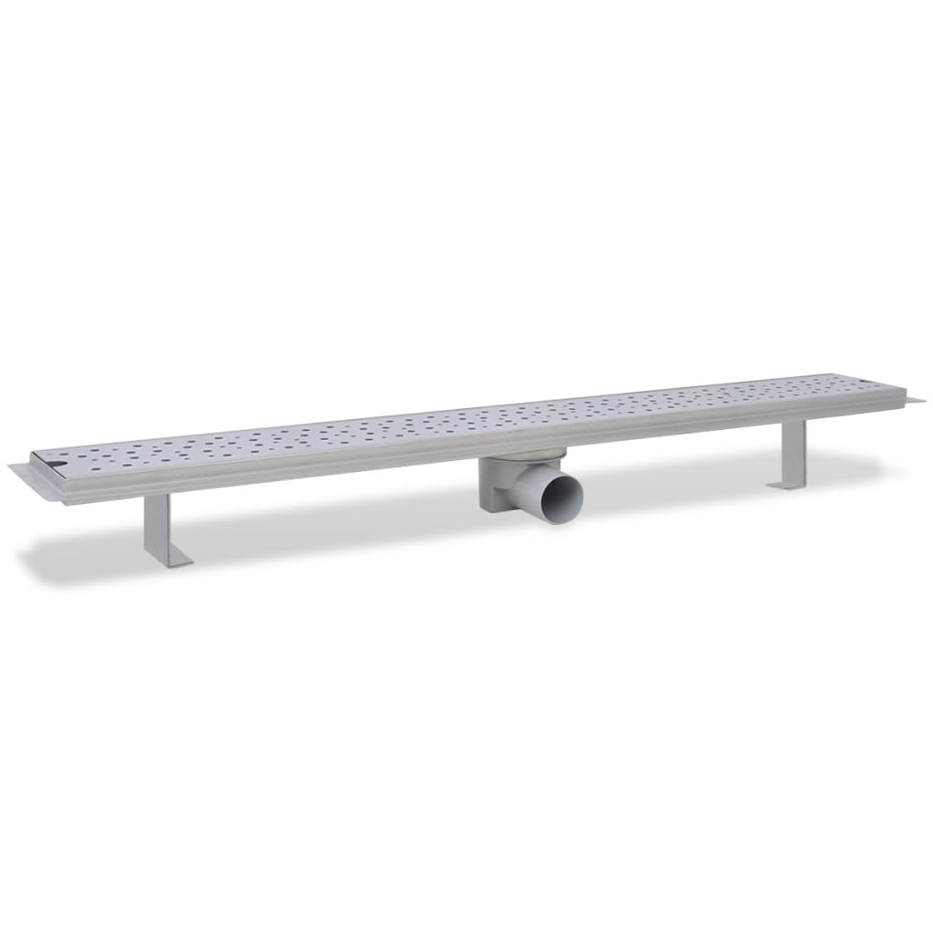 Lineare Duschrinnen 2 Stk. Blasen 930 x 140 mm Edelstahl - Premium Abflüsse - Just €128.73! Shop now at homesales4u