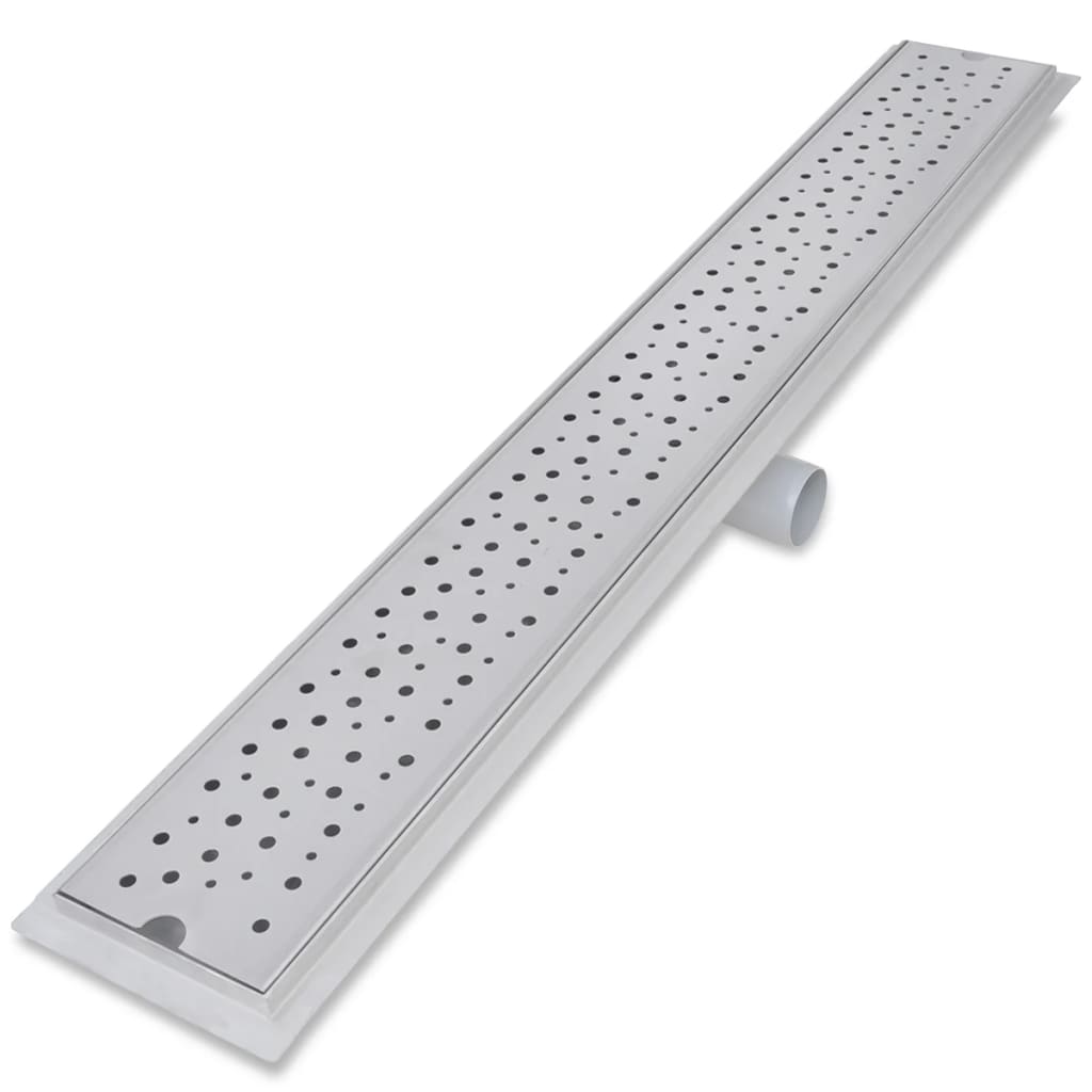 Lineare Duschrinnen 2 Stk. Blasen 930 x 140 mm Edelstahl - Premium Abflüsse - Just €128.73! Shop now at homesales4u