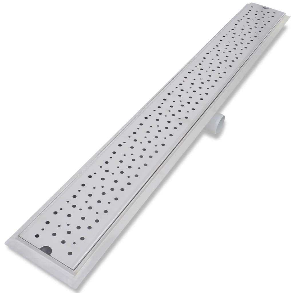 Lineare Duschrinnen 2 Stk. Blasen 1030 x 140 mm Edelstahl - Premium Abflüsse - Just €136.37! Shop now at homesales4u