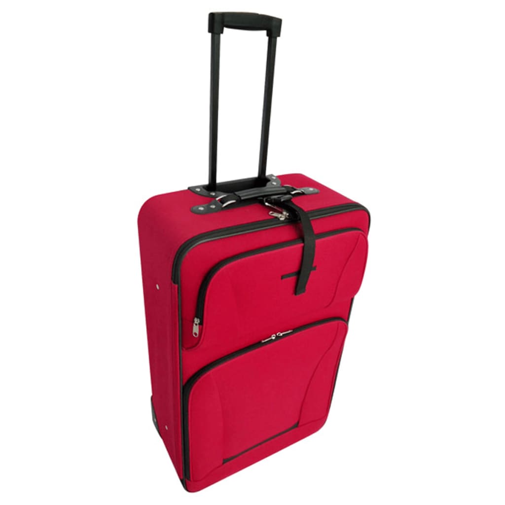 Reiseset Kofferset 5-teilig Rot - Premium Reisekoffer - Just €142.81! Shop now at homesales4u