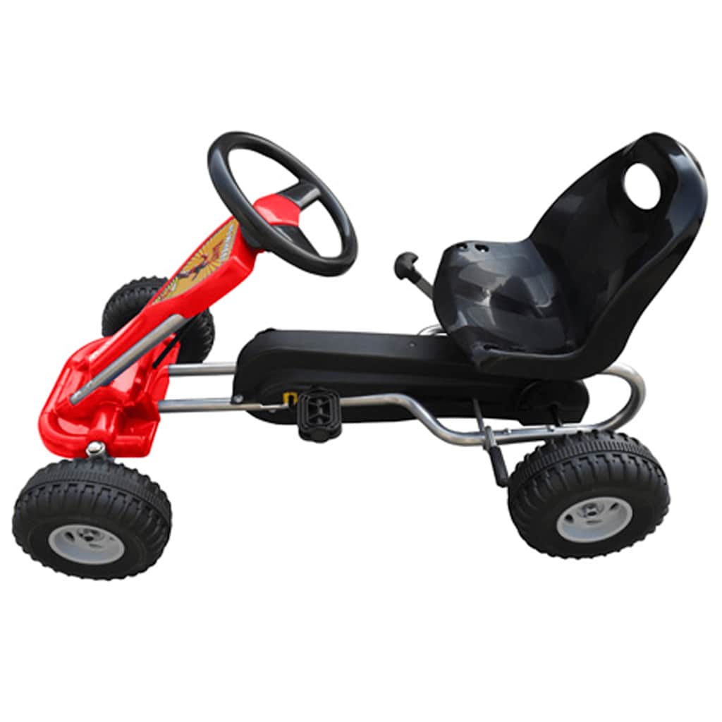 Pedal Go-Kart Rot - Premium Lauflernwagen & Rutsch- & Tretfahrzeuge - Just €131.74! Shop now at homesales4u
