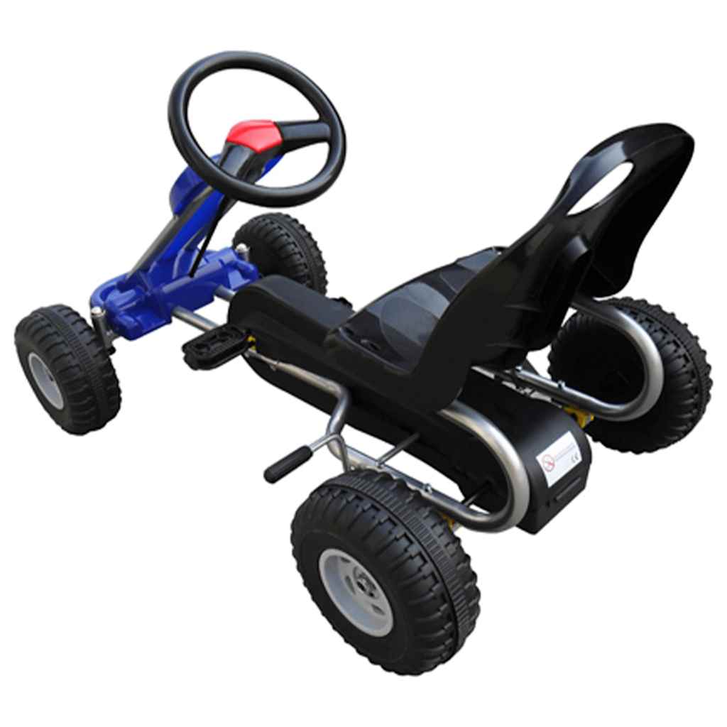 Pedal-Gokart Blau - Premium Lauflernwagen & Rutsch- & Tretfahrzeuge - Just €121.40! Shop now at homesales4u