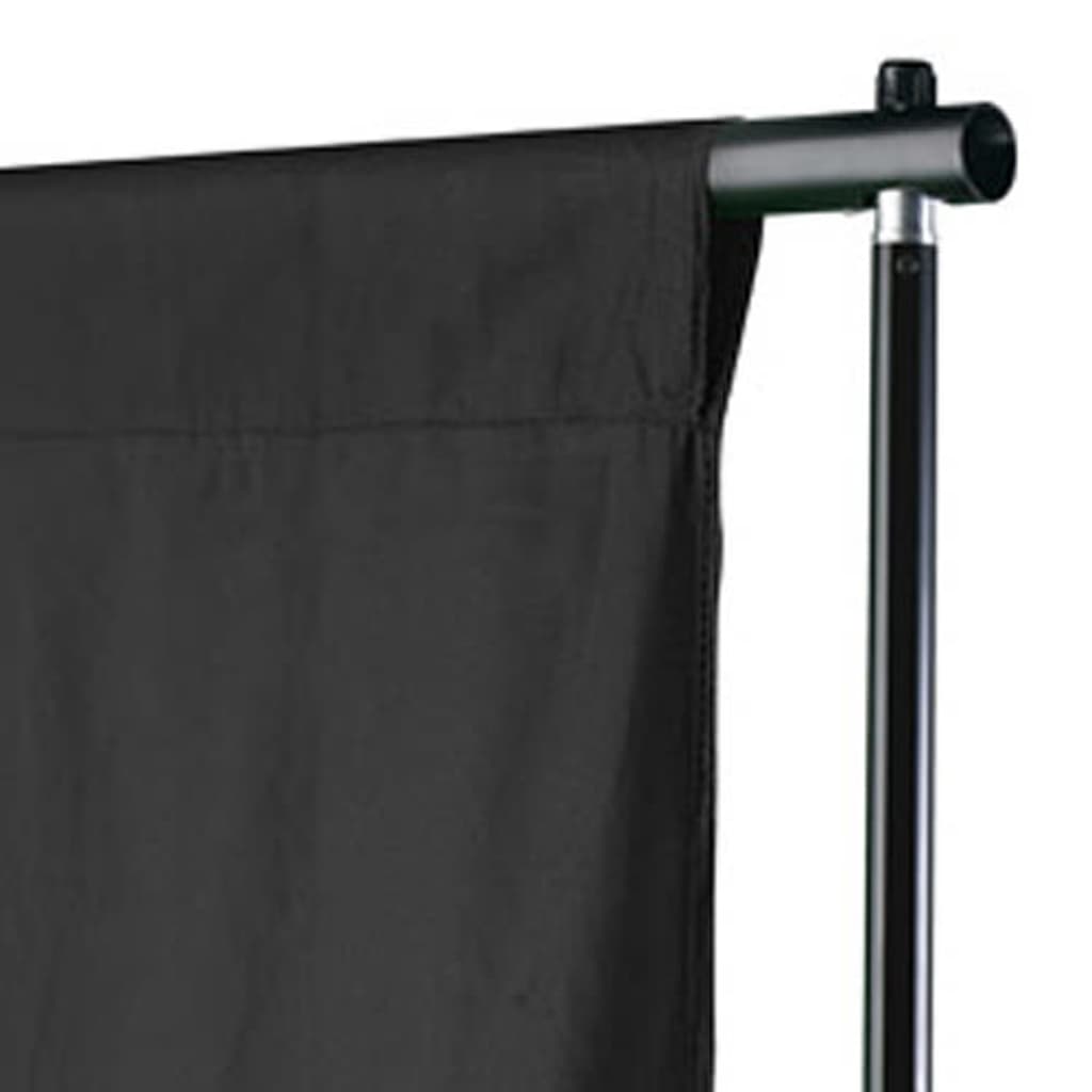 Fotohintergrund ohne Ständer Baumwolle Schwarz 300x300 cm - Premium Studio-Hintergründe - Just €56.26! Shop now at homesales4u