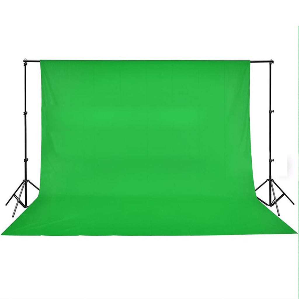 Fotohintergrund ohne Ständer Baumwolle Grün 500x300 Chroma-Key - Premium Studio-Hintergründe - Just €68.01! Shop now at homesales4u