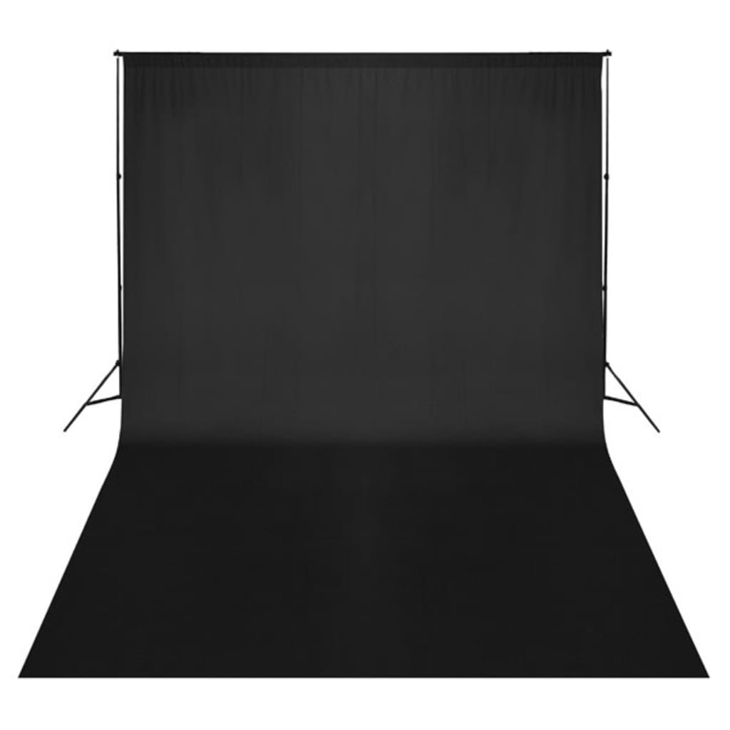Fotohintergrund ohne Ständer Baumwolle Schwarz 500x300 cm - Premium Studio-Hintergründe - Just €82.15! Shop now at homesales4u