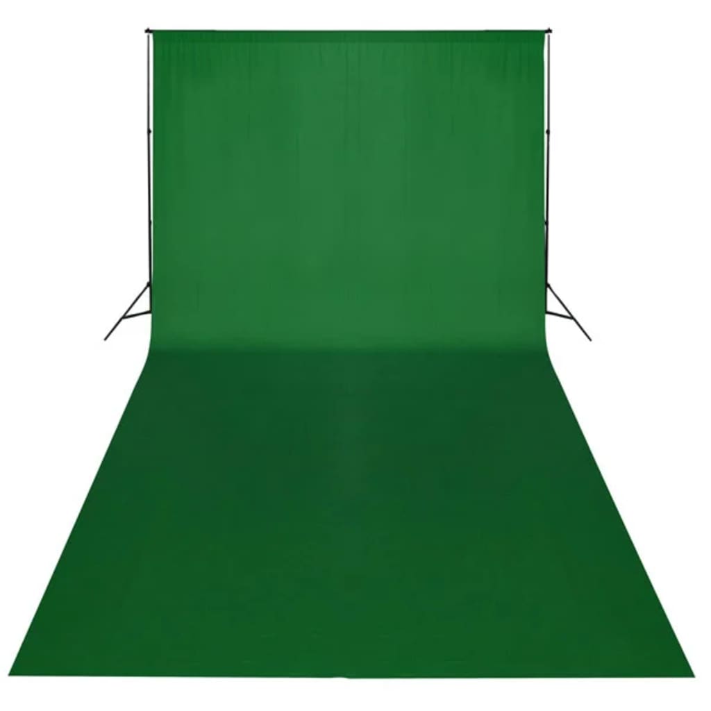 Fotohintergrund ohne Ständer Baumwolle Grün 600x300 Chroma-Key - Premium Studio-Hintergründe - Just €71.33! Shop now at homesales4u