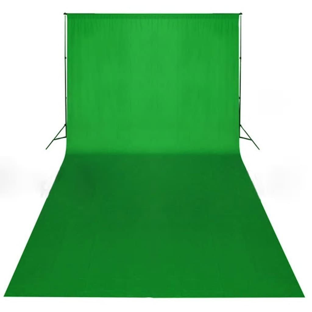 Fotohintergrund ohne Ständer Baumwolle Grün 600x300 Chroma-Key - Premium Studio-Hintergründe - Just €71.33! Shop now at homesales4u