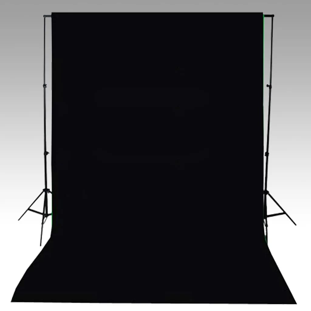 Fotohintergrund ohne Ständer Baumwolle Schwarz 600x300 cm - Premium Studio-Hintergründe - Just €84.66! Shop now at homesales4u