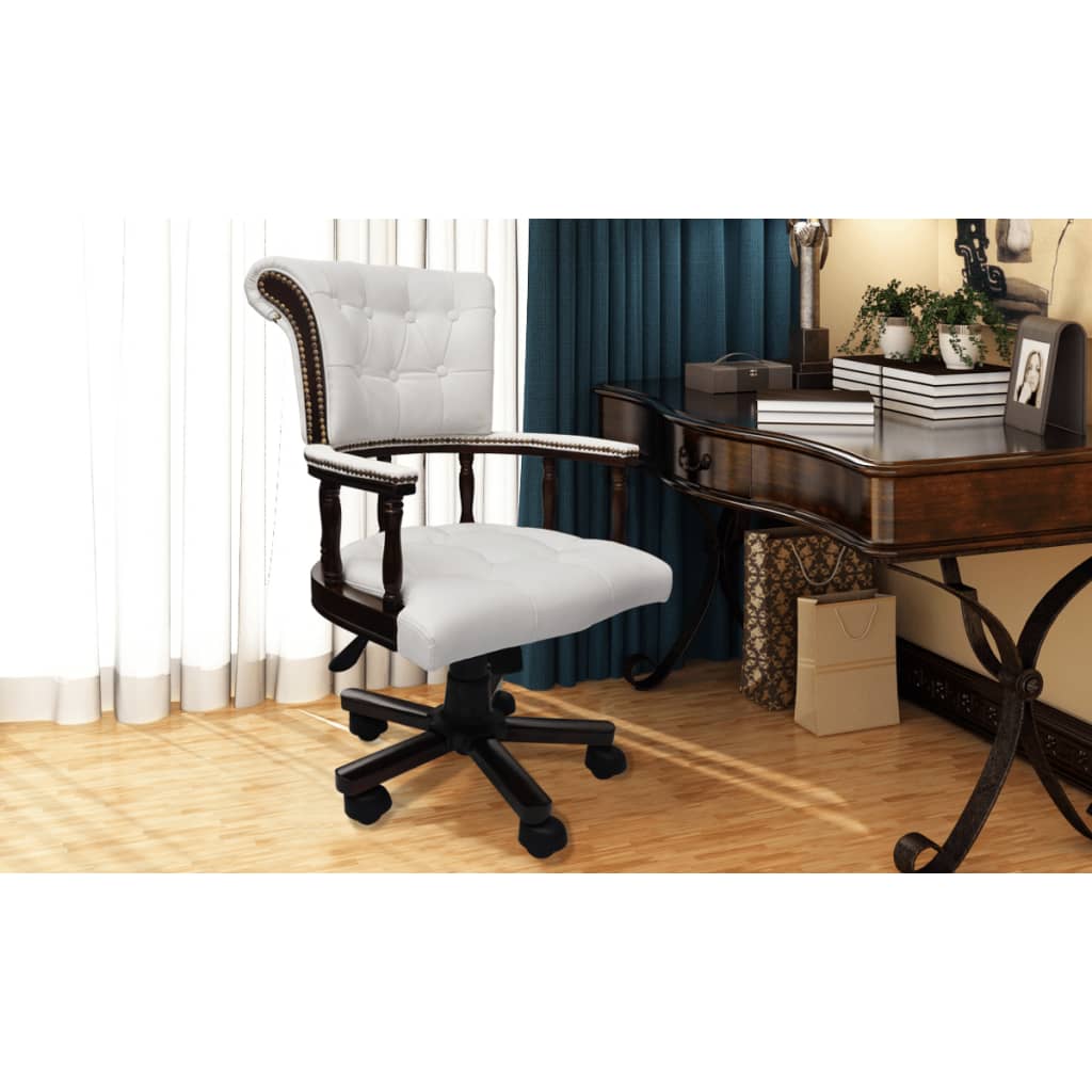 Bürodrehstuhl Weiß - Premium Bürostühle - Just €342.01! Shop now at homesales4u