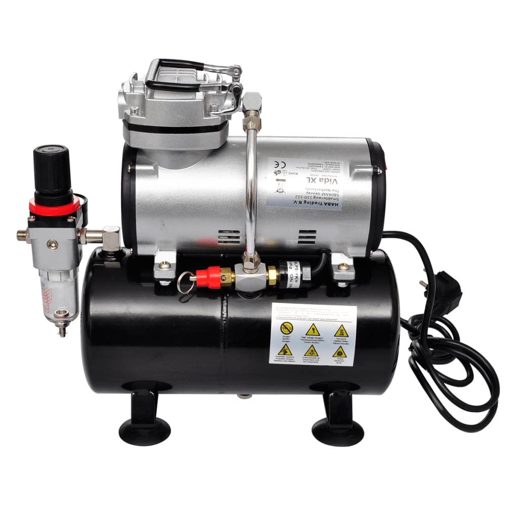 Airbrush Profi Komplett-Set mit 3 Pistolen - Premium Kompressoren - Just €345! Shop now at homesales4u