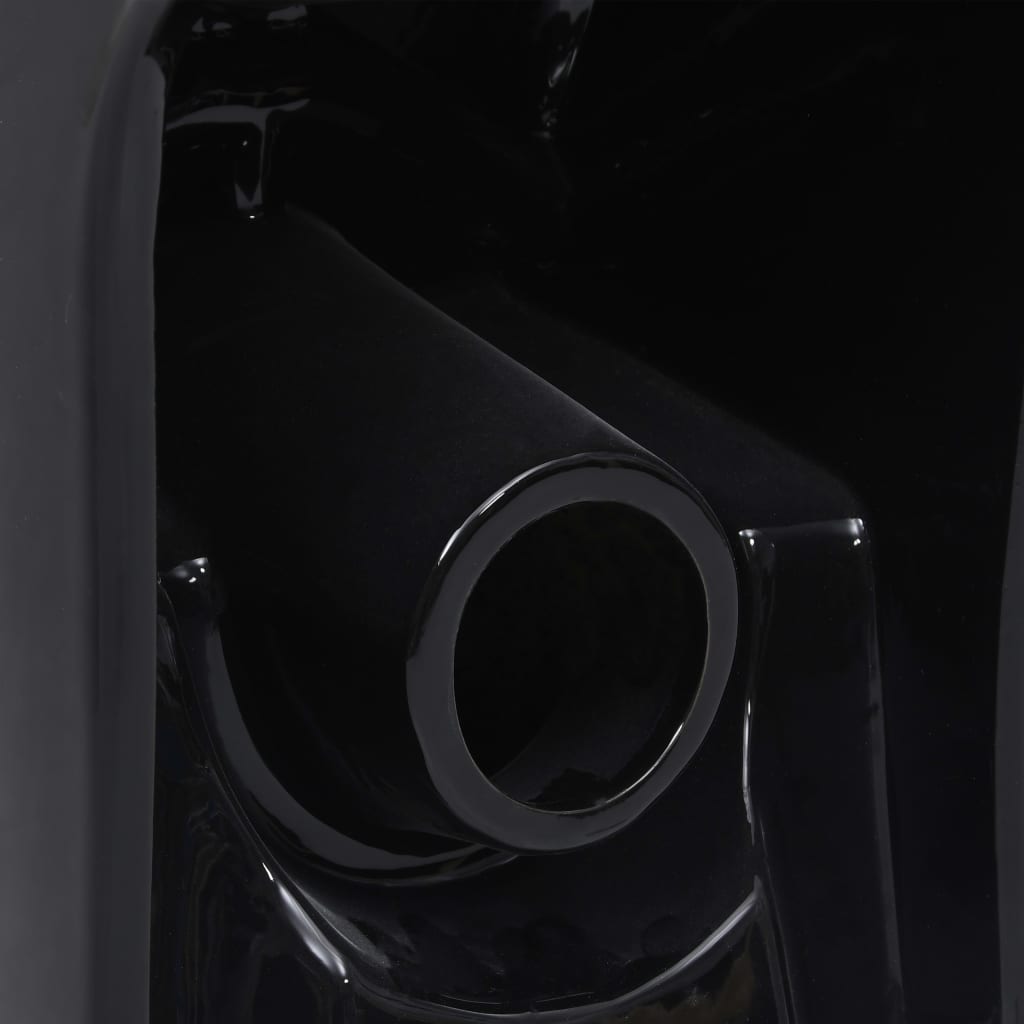 Keramik-Toilette Abgang Horizontal Schwarz - Premium Toiletten - Just €372.95! Shop now at homesales4u