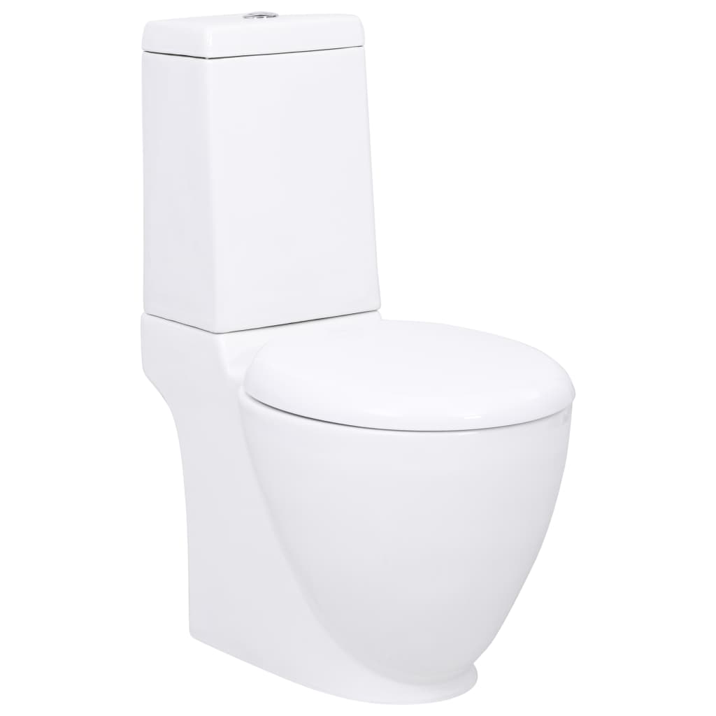 Keramik-Toilette Abgang Horizontal Weiß - Premium Toiletten - Just €325! Shop now at homesales4u