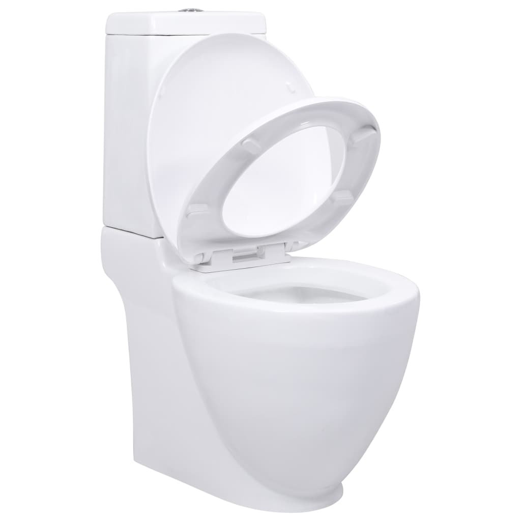 Keramik-Toilette Abgang Horizontal Weiß - Premium Toiletten - Just €325! Shop now at homesales4u