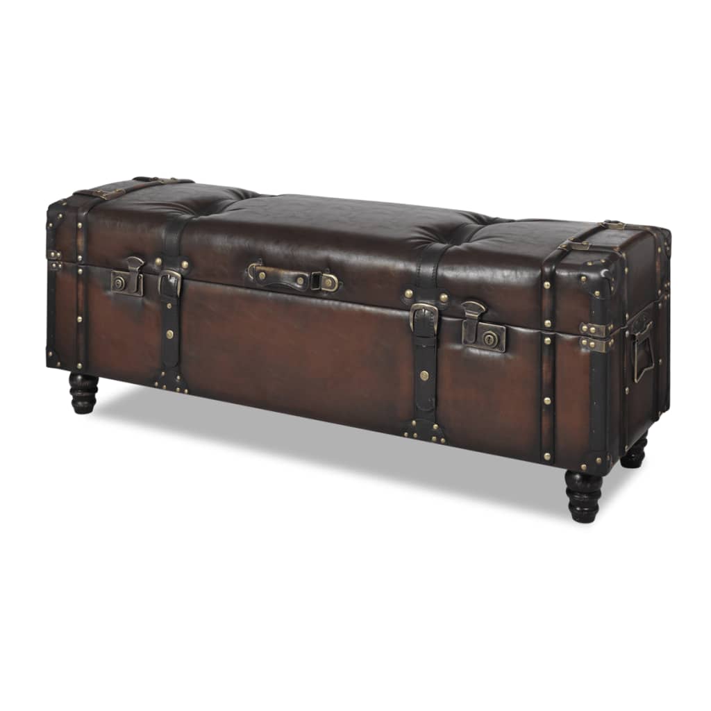 Sitztruhen-Set 3 Stk. Braun - Premium Truhen- & Flurbänke - Just €328.31! Shop now at homesales4u